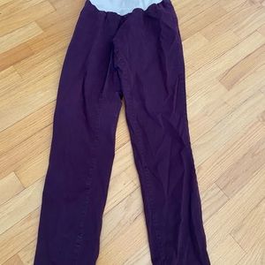 Motherhood pants maternity woman large